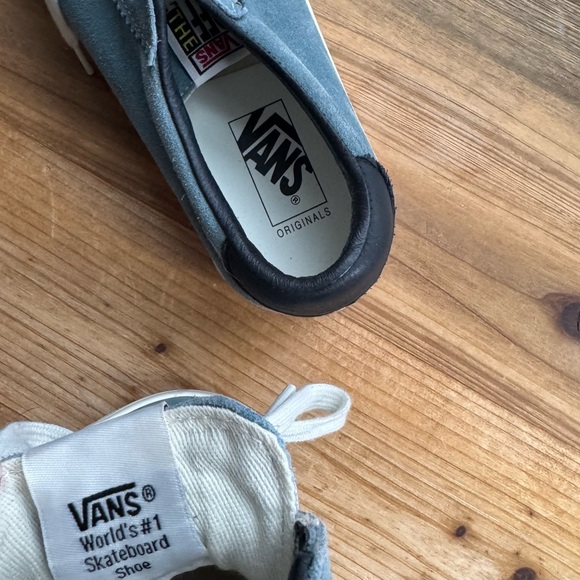 Vans Vault Og Epoch Lx Size Men’s 8 Women’s 9.5 Like New Blue Suede Shoes - Picture 9 of 9